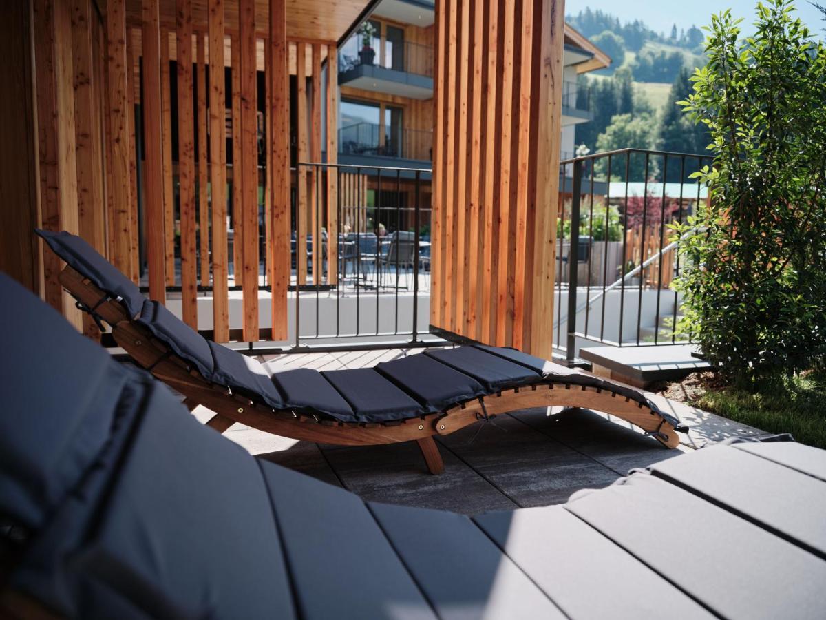 Wellness Und Brunch Hotel Morgenzeit Beheizter Naturpool Mit Sandstrand Genuss Fruehstueck Bis 13 Uhr Hochkoenig Sommercard Maria Alm am Steinernen Meer Esterno foto
